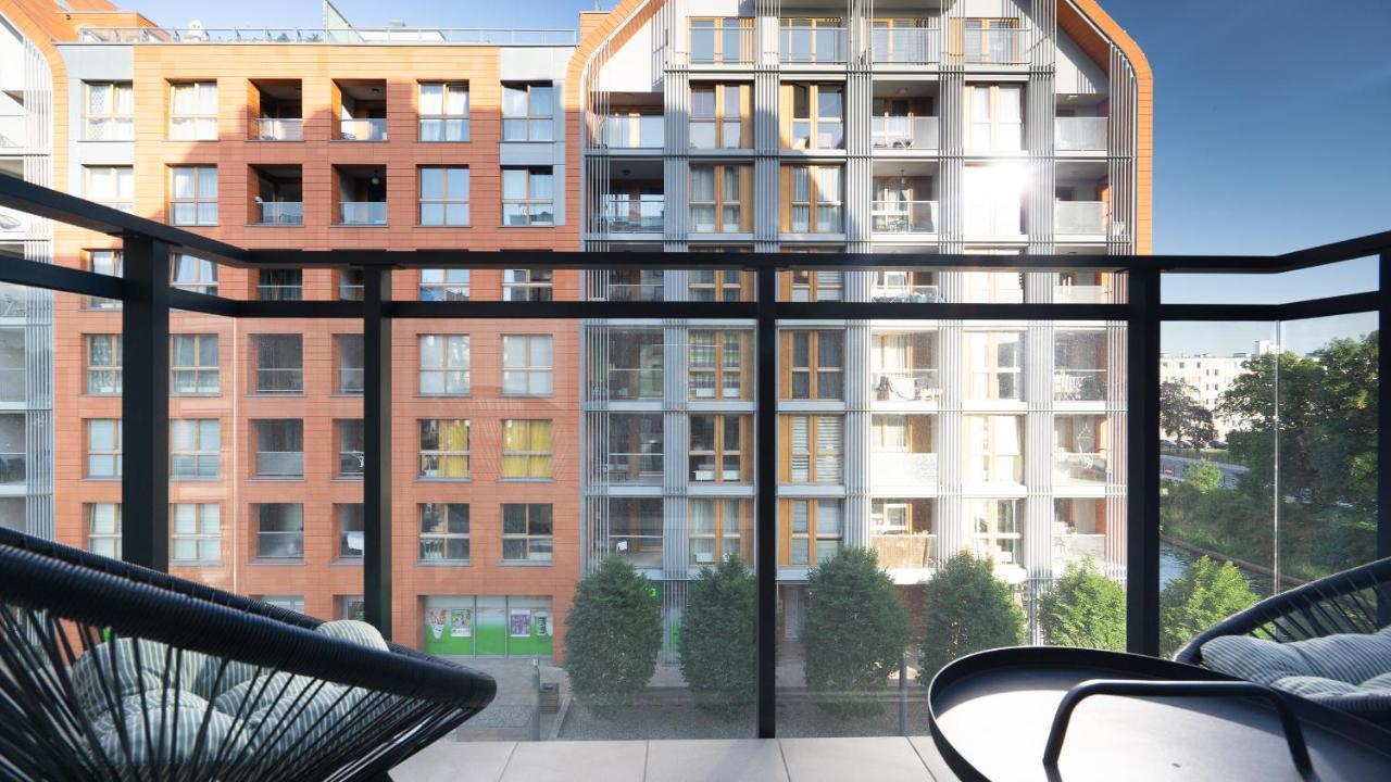 Apartament Riverside Danzig Exterior foto