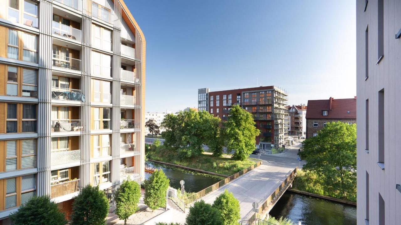 Apartament Riverside Danzig Exterior foto